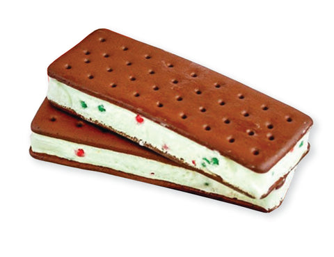 Peppermint Ice Cream Sandwiches 45 g Freeze Dried Ice Cream