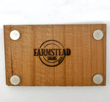 Every family has a story - WELCOME to ours Mini Barnwood Magnet made with Authentic Barn Wood 3" x 5"