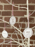 24 set Names of Christ 24 Ornament Set